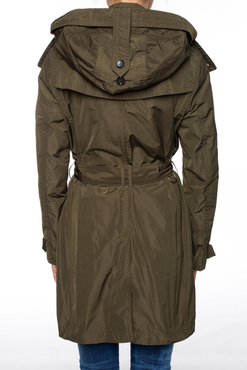 Burberry balmoral outlet hooded trench coat